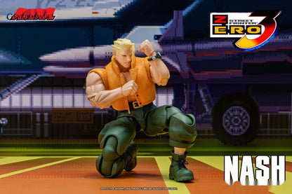 STORM ARENA STREET FIGHTER ALPHA 3 NASH ACTION FIGURE