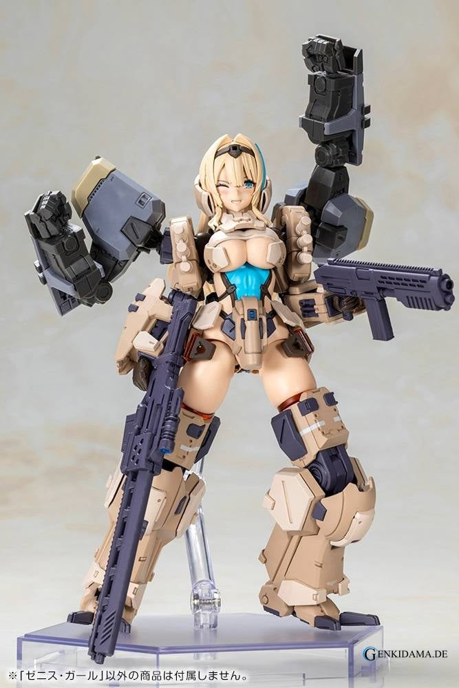 Front Mission: Zenith Girl Plastic Model
