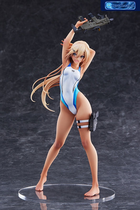 ARMS NOTE Kouhai-chan of the Swimming Club Blue Line Swimsuit Ver. 1/7 [AMAKUNI] Ansicht 23