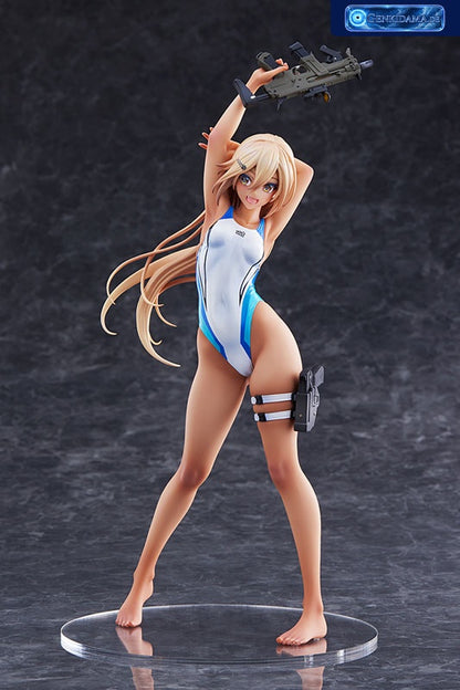 ARMS NOTE Kouhai-chan of the Swimming Club Blue Line Swimsuit Ver. 1/7 [AMAKUNI] Ansicht 23
