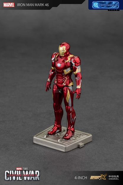 4 Inch Iron Man MK46(Provisional Pre-order) [ZD Toys] Ansicht 2