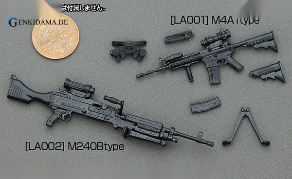LittleArmory LA001 1/12 M4A1 Type Plastic Model