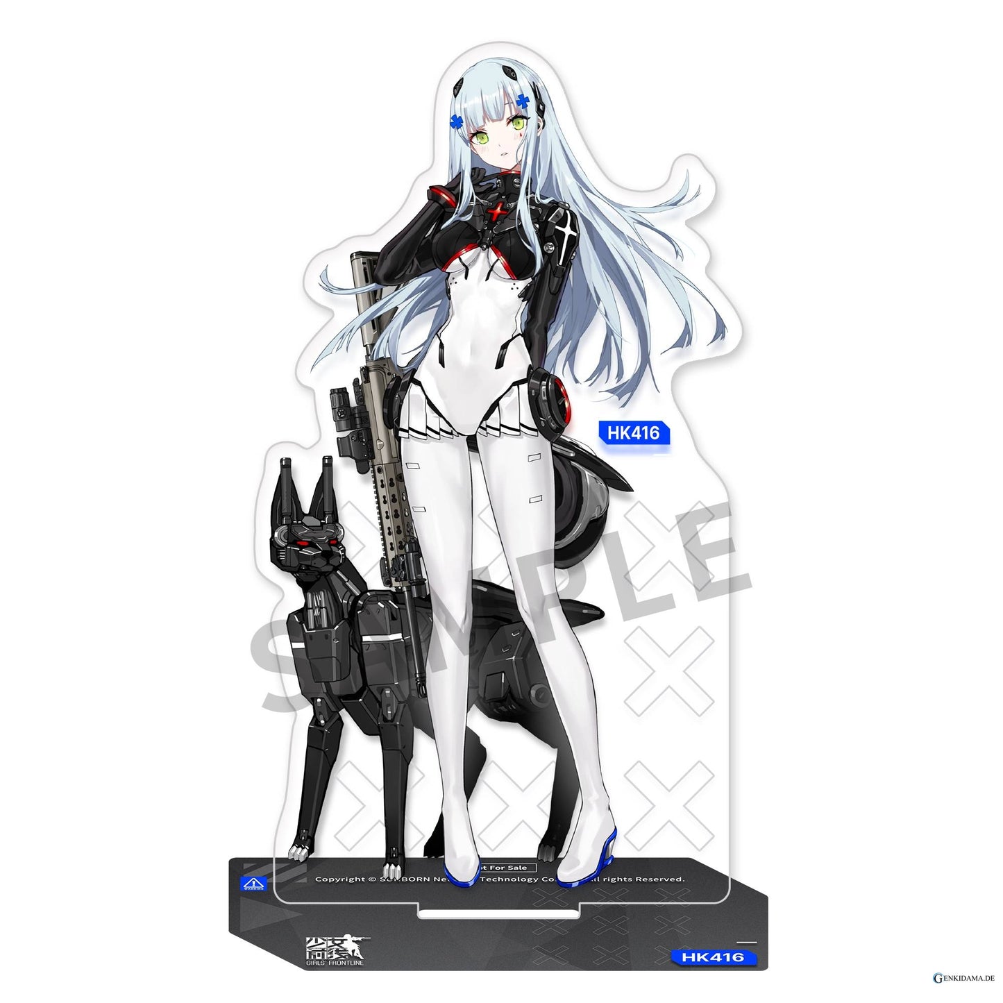 Girls' Frontline: HK416 (Midnight Evangelion Ver.) 1/7 (With Bonus)