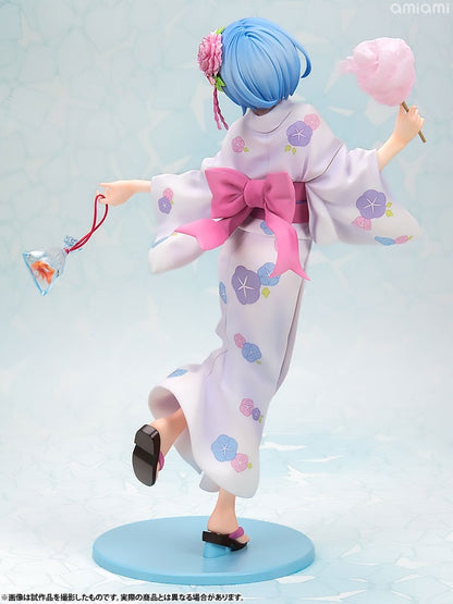 "Re:ZERO -Starting Life in Another World" Rem Yukata Ver. 1/7 (Dengekiya, Kadokawa Store Exclusive) - Bonus [KADOKAWA] Ansicht 5
