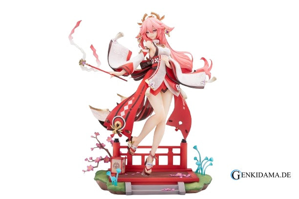 Genshin Impact: Yae Miko - Astute Amusement Ver. - 1/7 (With Bonus)
