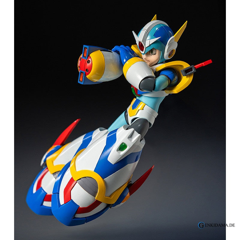 Mdlx X Force Armor - Mega Man X Action Figure [Threezero] Ansicht 4