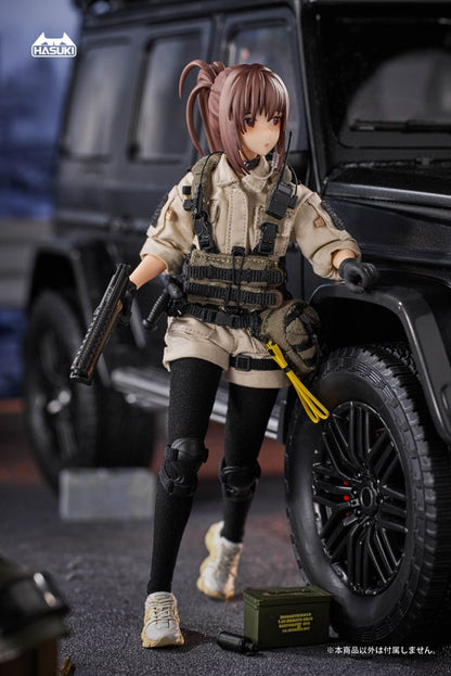 pocket art Series PA006 Security Hiyo Reizei 1/12 Complete Model Action Figure [LYNXPULSE / HASUKI] Ansicht 17