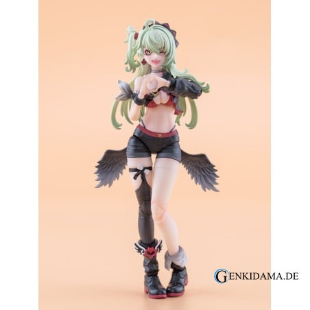 Demonic Angel Hoshikawa Neko Green Hair ver 1/12 Action Figure Ansicht 1