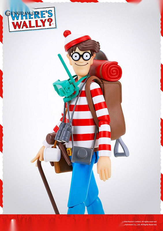 Action Wally (from "WHERE'S WALLY?")