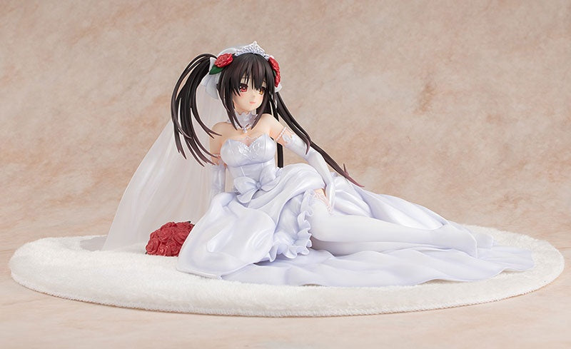 Novel Edition Kurumi Tokisaki Wedding Dress ver. 1/7 Scale Figure w/3D Crystal Special Pack (ebten, EJ ANiME STORE Exclusive) [KADOKAWA] Ansicht 3