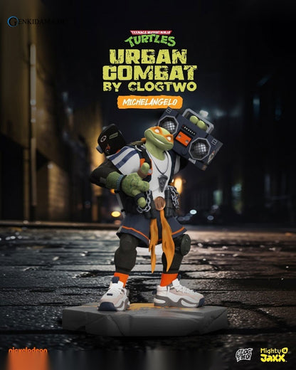 Teenage Mutant Ninja Turtles by Clogtwo Michelangelo Statue