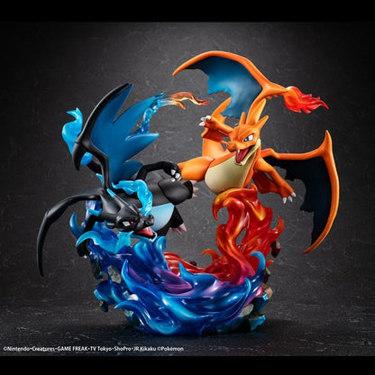 G.E.M. EX Series Pokemon Mega Charizard X & Mega Charizard Y [MegaHouse] Ansicht 1