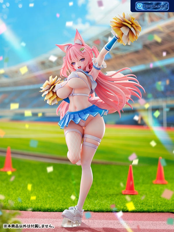 [ Limited Edition] Animal Ears Cheerleader Girl DX Ver. illustration by Yatanuki Kei 1/5.5 Pack [NOCTURNUSNOCTURNUS] Ansicht 1