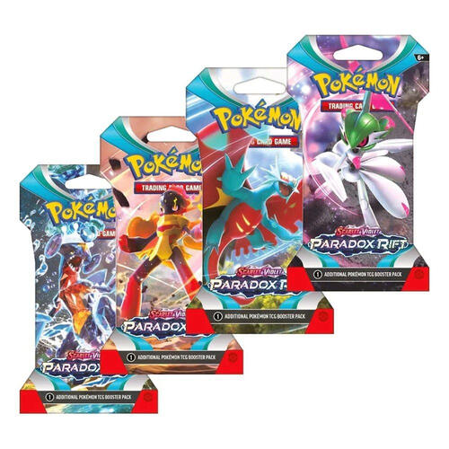 PKM - Scarlet & Violet 4 Paradox Rift Sleeved Booster Display (24 Booster) - EN - Anime Figuren günstig kaufen