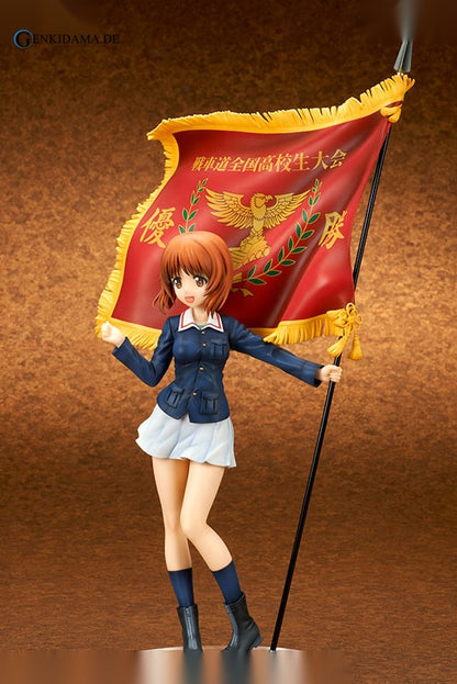Girls und Panzer the Movie - Miho Nishizumi Tank Warfare Zenkoku Koukousei Taikai Winning Flag Ver.