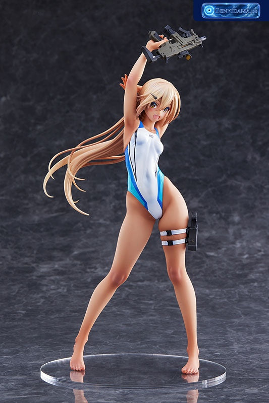 ARMS NOTE Kouhai-chan of the Swimming Club Blue Line Swimsuit Ver. 1/7 [AMAKUNI] Ansicht 22