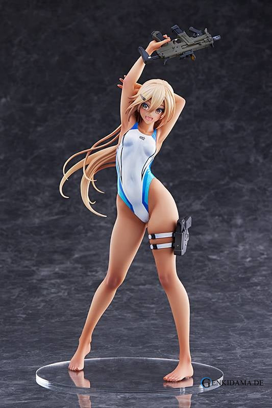ARMS NOTE: Sueibu no Kouhai 1/7 (Blue Line Swimsuit ver.) LIMITED EDITION