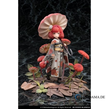 Mushroom Girls Series NO.6 Marasmius Haematocephalus 1/1 Scale Figure Ansicht 1