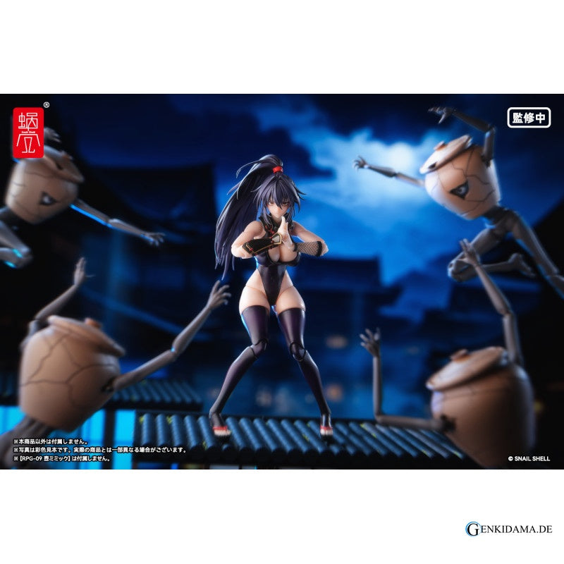 RPGEX-10 Kunoichi Reppu 1/12 Scale Action Figure Ansicht 22