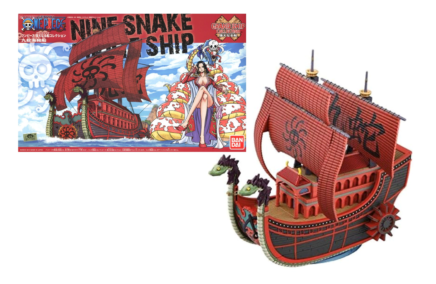 Boa Hancock Kujas Piraten Schiff Bandai - Anime Figuren günstig kaufen