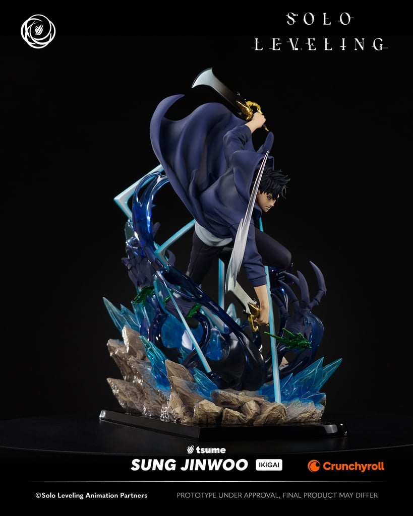 SOLO LEVELING - Sung Jinwoo - Statue Ikigai 1/6 By Tsume 44cm
