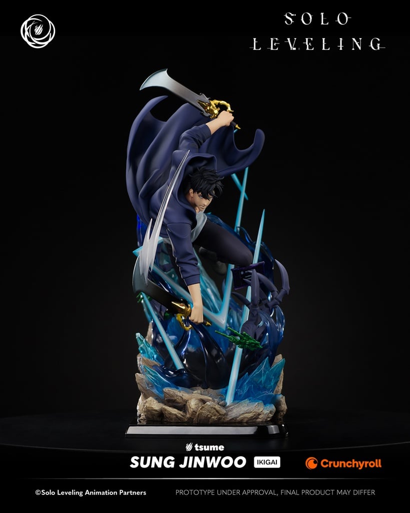 SOLO LEVELING - Sung Jinwoo - Statue Ikigai 1/6 By Tsume 44cm