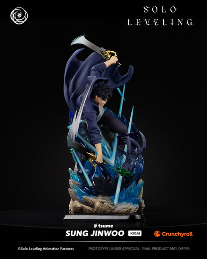SOLO LEVELING - Sung Jinwoo - Statue Ikigai 1/6 By Tsume 44cm