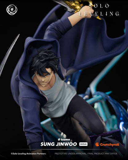 SOLO LEVELING - Sung Jinwoo - Statue Ikigai 1/6 By Tsume 44cm