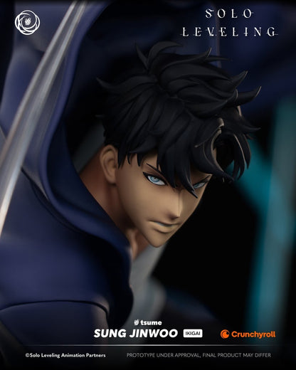 SOLO LEVELING - Sung Jinwoo - Statue Ikigai 1/6 By Tsume 44cm