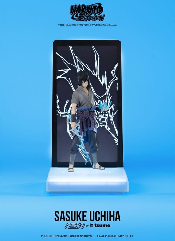 NARUTO - Sasuke Uchiha - Figure Neon by Tsume 25cm - Anime Figuren günstig kaufen