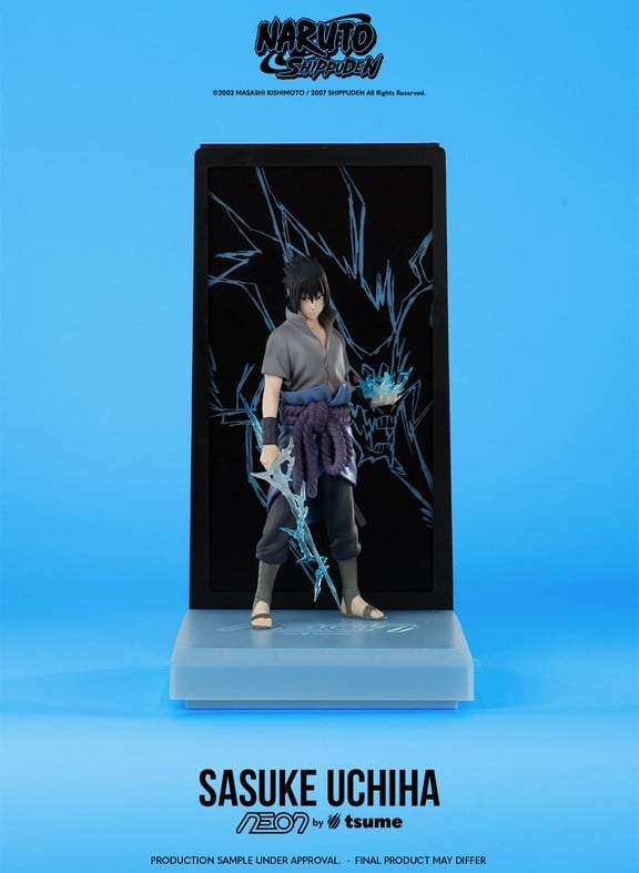 NARUTO - Sasuke Uchiha - Figure Neon by Tsume 25cm - Anime Figuren günstig kaufen