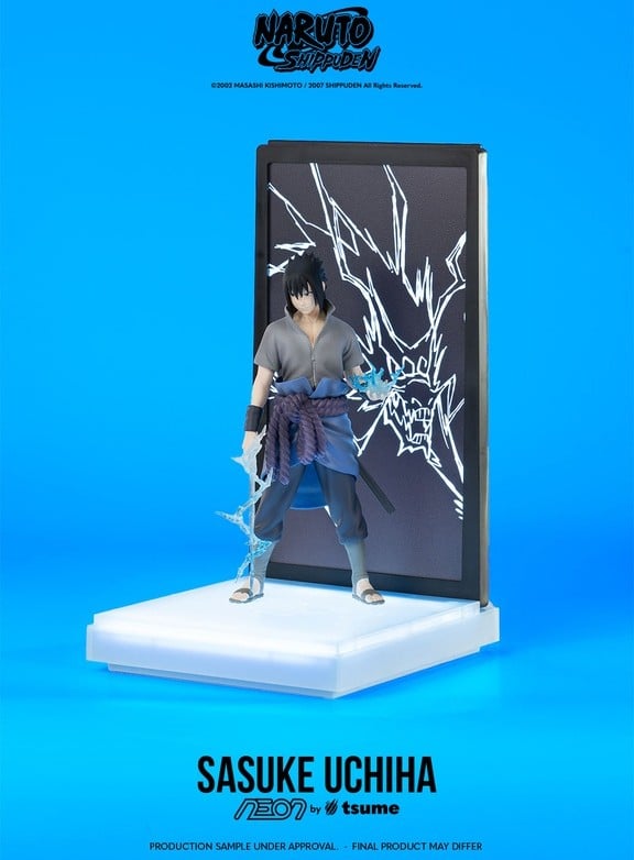NARUTO - Sasuke Uchiha - Figure Neon by Tsume 25cm - Anime Figuren günstig kaufen