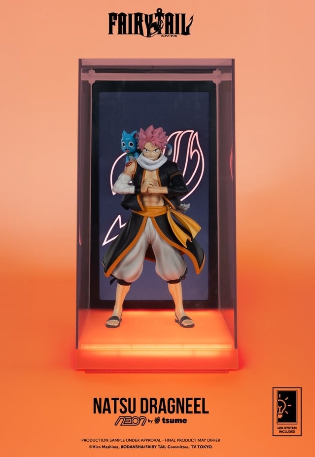 FAIRY TAIL - Natsu Dragneel - Figure Neon by Tsume 25cm - Anime Figuren günstig kaufen
