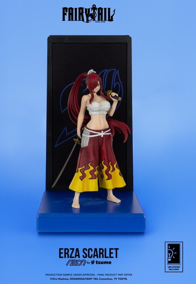 FAIRY TAIL - Erza Scarlet - Figure Neon by Tsume 25cm - Anime Figuren günstig kaufen