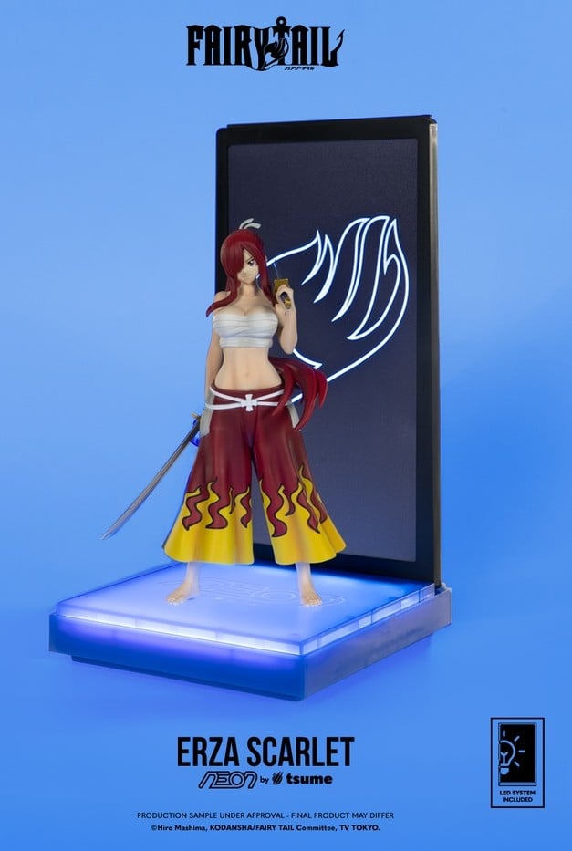 FAIRY TAIL - Erza Scarlet - Figure Neon by Tsume 25cm - Anime Figuren günstig kaufen