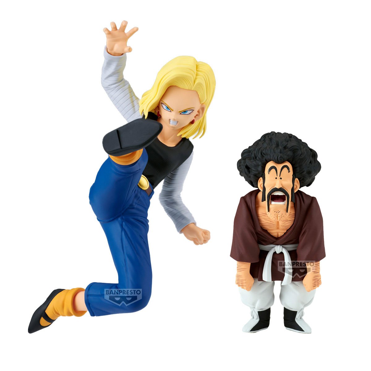 Android 18 Vs. Mr. Satan Match Makers 1/2 Banpresto