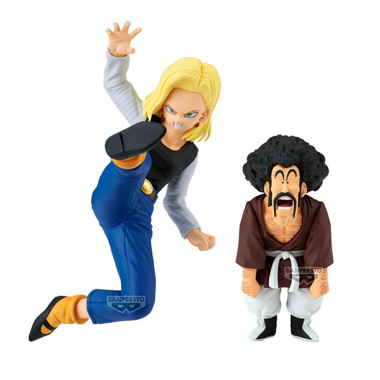 Android 18 Vs. Mr. Satan Match Makers 1/2 Banpresto - Anime Figuren günstig kaufen