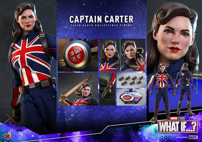 What If...? Animated Series Masterpiece Actionfigur 1/6 Captain Carter