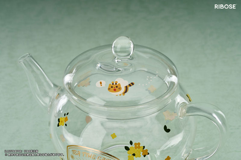 Azuki Tea Time Cats x Siamese Cat Lemon Cat Friendship Collaboration Exclusive Set