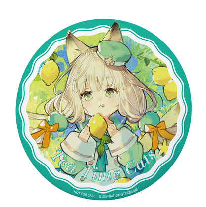 Azuki Tea Time Cats x Siamese Cat Lemon Cat Friendship Collaboration Exclusive Set