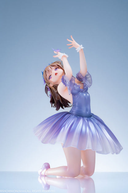 Gray Duckling on Stage Avian Romance Wave