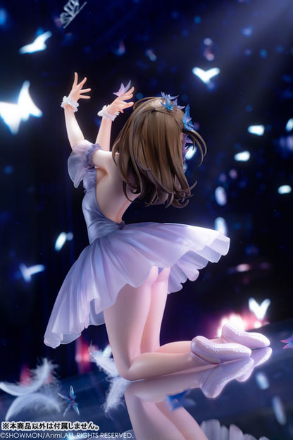 Gray Duckling on Stage Avian Romance Wave