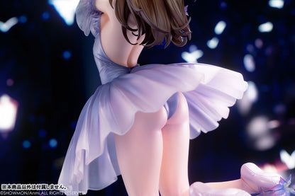 Gray Duckling on Stage Avian Romance Wave