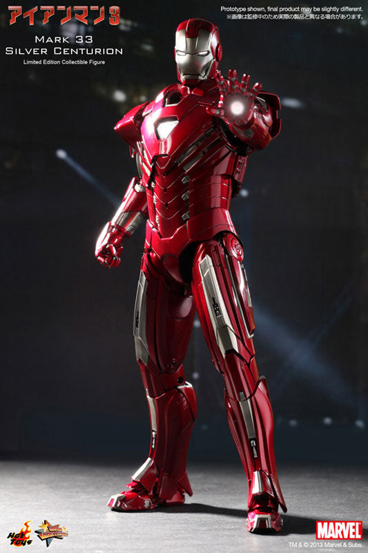 Iron Man Mark XXXIII Silver Centurion Iron Man 3