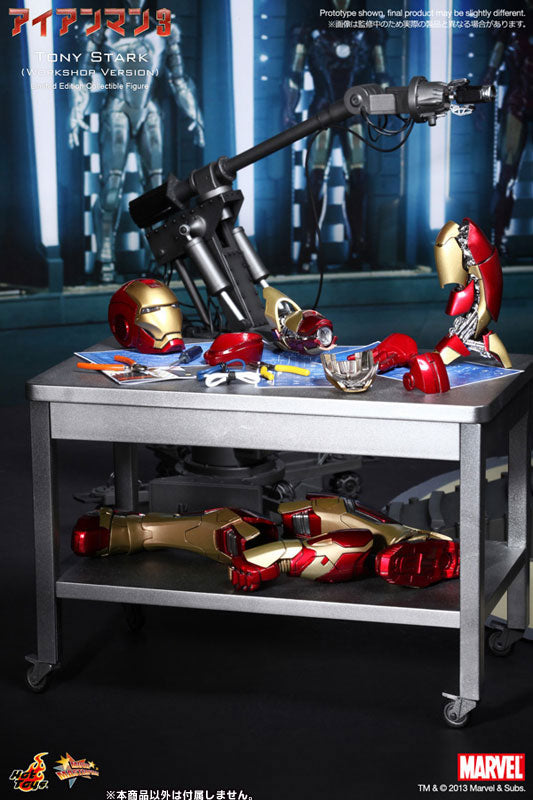Tony Stark Iron Man 3 Movie Masterpiece Hot Toys