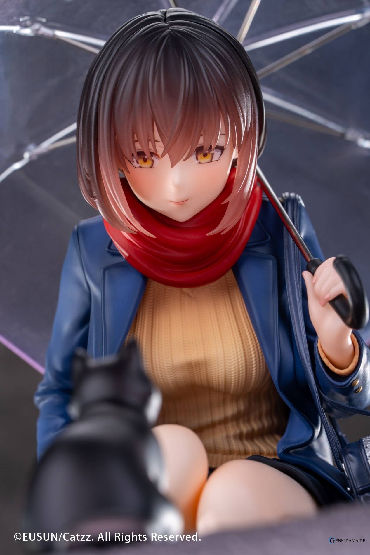 Original Character: Rainy Night Encounter - Illustration by Catzz 1/7 (With Bonus)