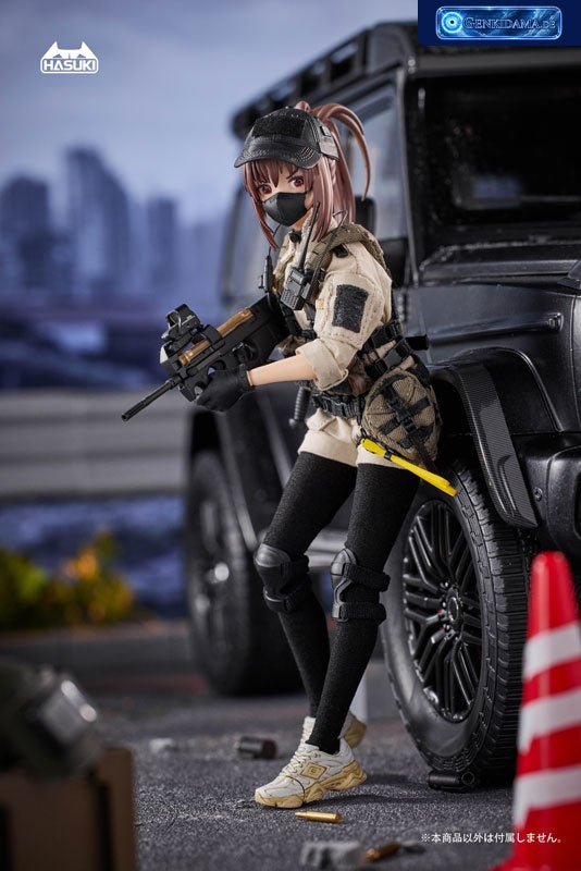 pocket art Series PA006 Security Hiyo Reizei 1/12 Complete Model Action Figure [LYNXPULSE / HASUKI] Ansicht 8