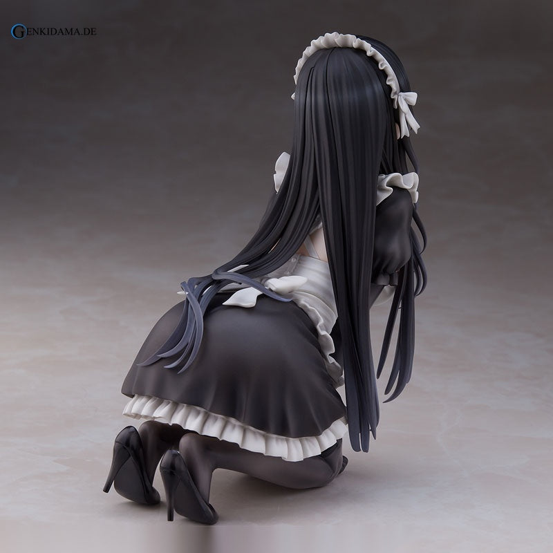 "Black-haired Maid" illustration by Io Haori