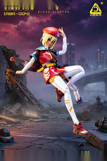 `Armed Battle Angels` Series ABA-004 Blaze Electra 1/12 Scale Action Figure