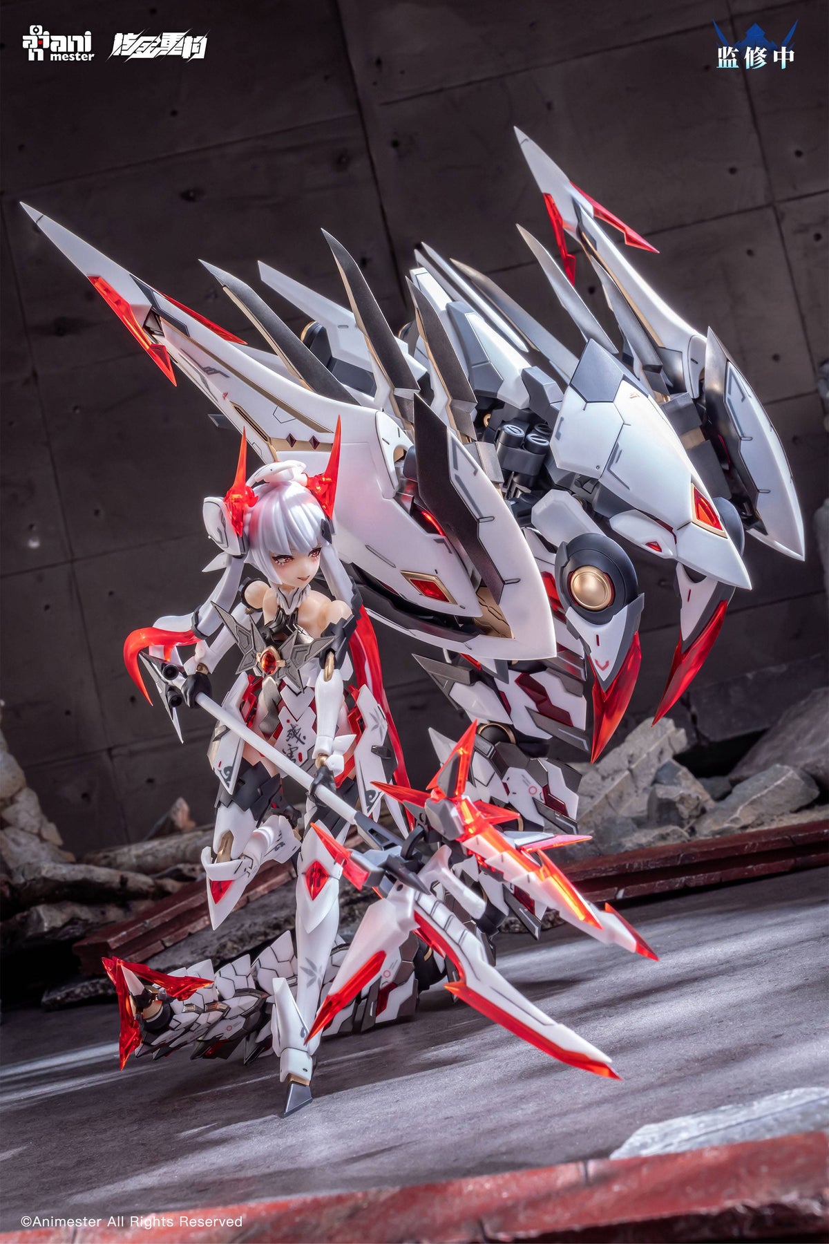 Mecha Girl: Purple Star White 1/12 [Nuclear Gold Reconstruction / AniMester]